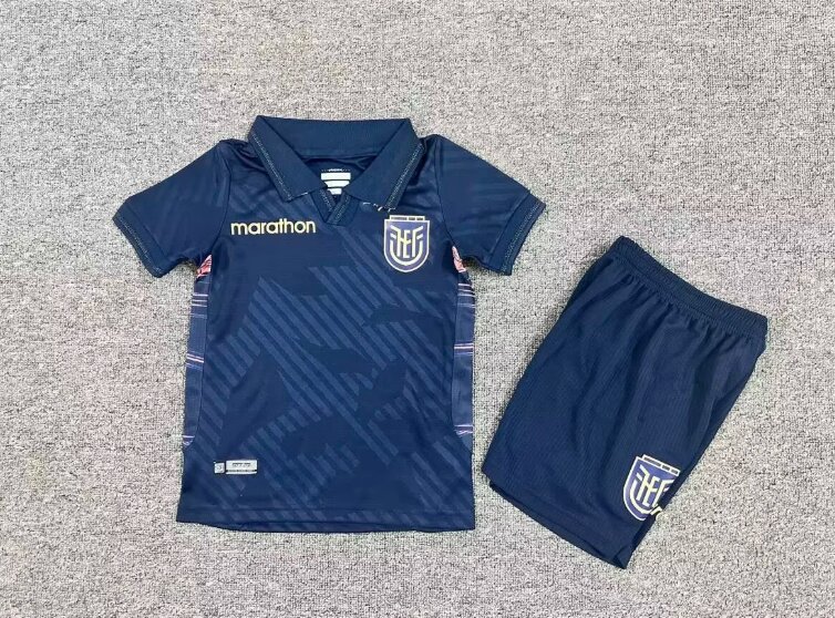 Kids-Ecuador 2026 World Cup Away Leaked Soccer Jersey